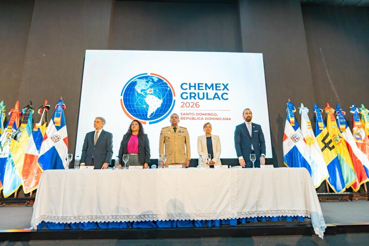 CanEmbDR's tweet photo. Canada is proud to support #CHEMEXGRULAC in Dominican Republic together with 🇪🇺🇪🇸, an initiative organized by the Dominican government with @OPCW, to strengthen regional capacity to respond to chemical emergencies. @CanadaOPCW https://t.co/0k4R9XvxIt