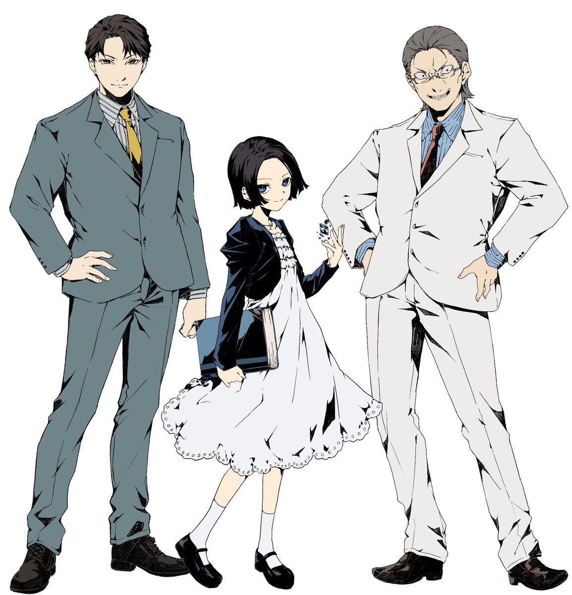 Smane0529's tweet photo. こうやってカラーにしてそれぞれ表情差分つくったら汎用立ち絵としての需要とかってあるのかな…？ https://t.co/M7FWBXZ88r