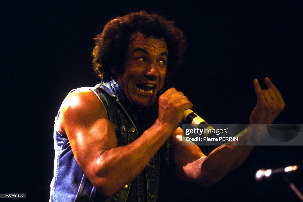 AC/DC singer Brian Johnson is of course a satanist. Always throwing the ...