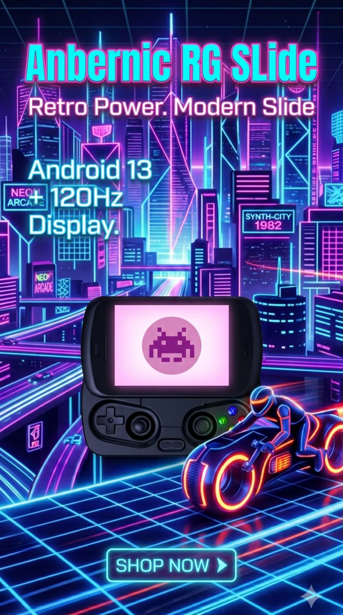 Experience portability with the Anbernic RG Slide! 🎮 Compact design, immersive controls, and vibrant display

retrogames.co.za/shop/product/a…

#retrogames #anbernic #rgslide