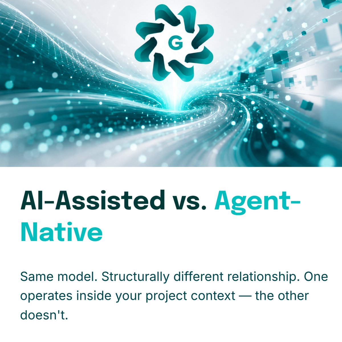 GenAIEnable's tweet photo. Built for Agent-Native Development — What That Actually Means

#AgenticAI #AIAgents #LLMs #RAG #DesignPatterns #AzureAI #GenAI #SoftwareArchitecture https://t.co/bWFavuE3P8