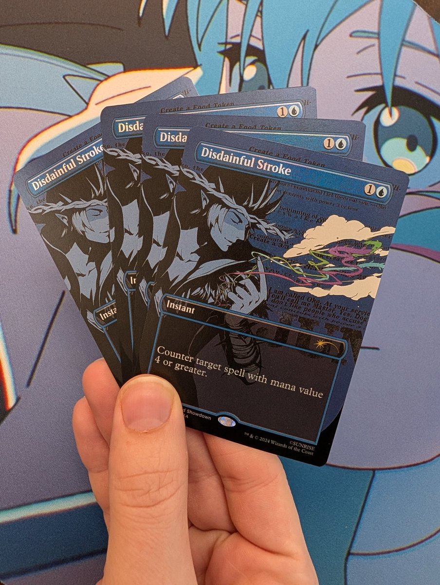 I must be mana value 4 or greater the way she disdainfully stroke me