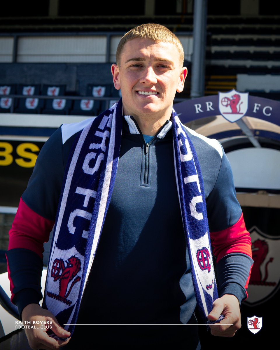 RaithRovers's tweet photo. 💙 Our newest Rover.

The top goalscorer in the entire SPFL this season. https://t.co/YaKUD09TKW