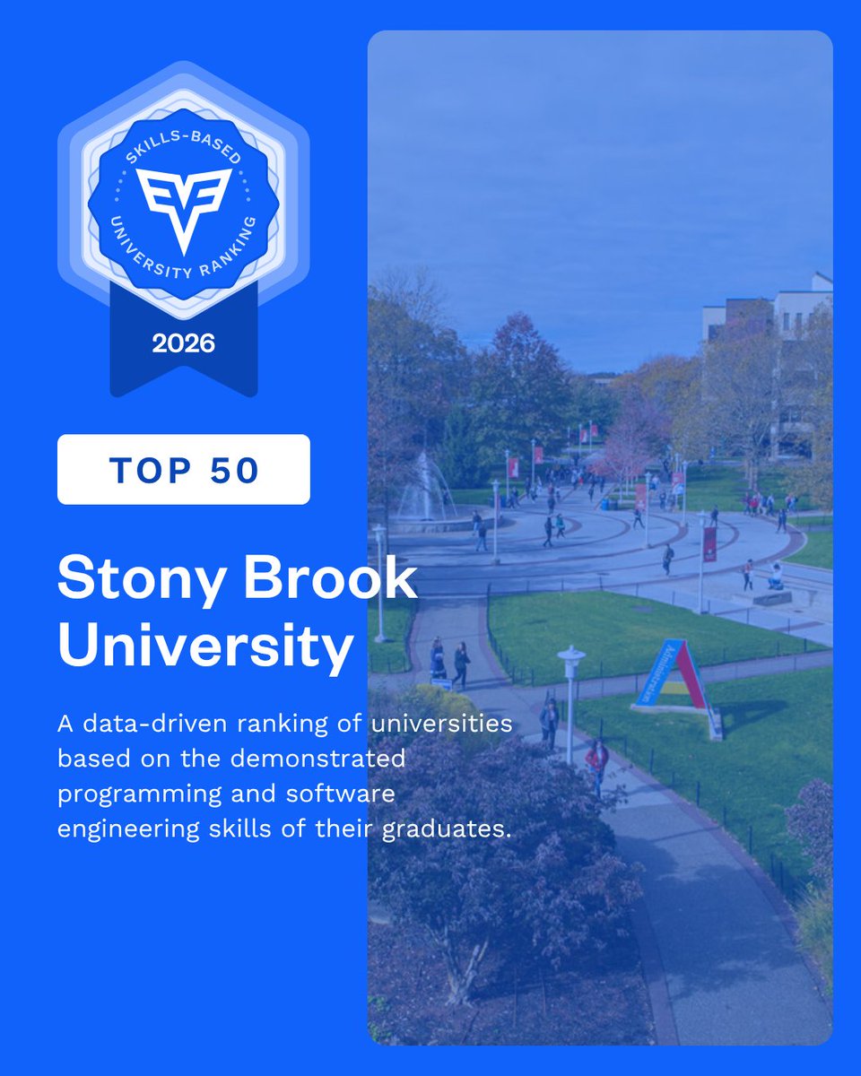 Stony Brook University Dept. of Computer Science tweet media