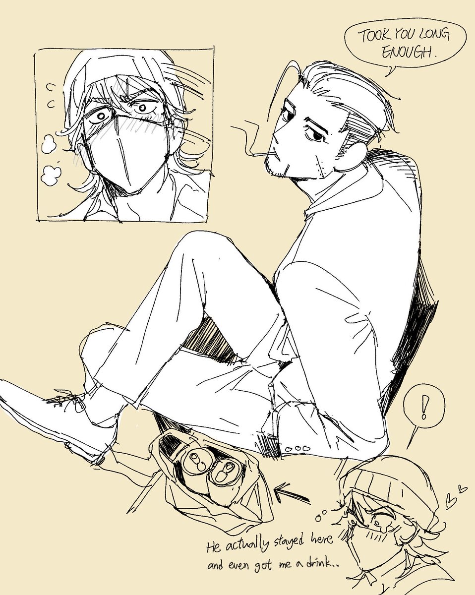 oldgodgold's tweet photo. Modern au Vasio https://t.co/49ds19Yrky
