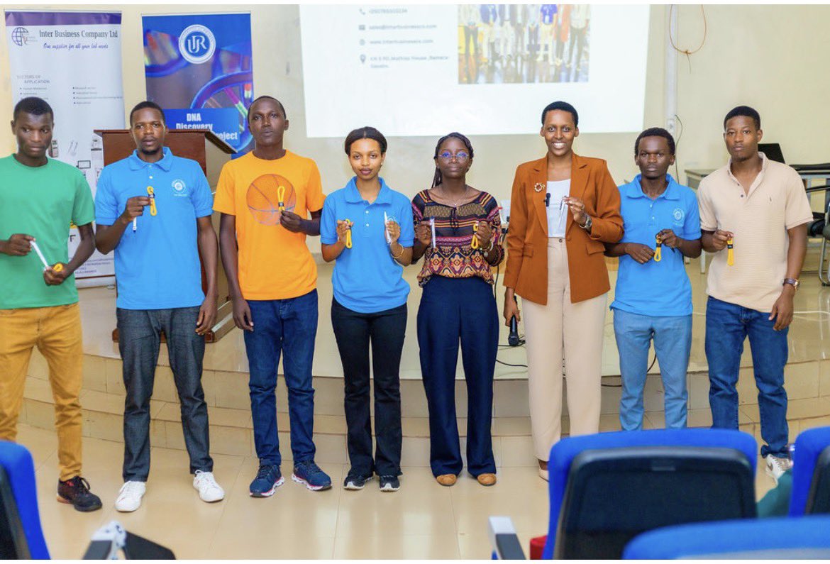 RwandaBioCap's tweet photo. The Inter Business Company brought a practical and interactive perspective to the session, showing how DNA work moves from theory into real-life application.

They highlighted its role in supporting laboratories covering the full DNA workflow, from sample collection to analysis. https://t.co/YtVbar0Qjm