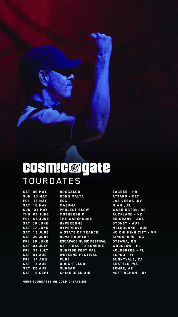 Cosmic Gate tweet media