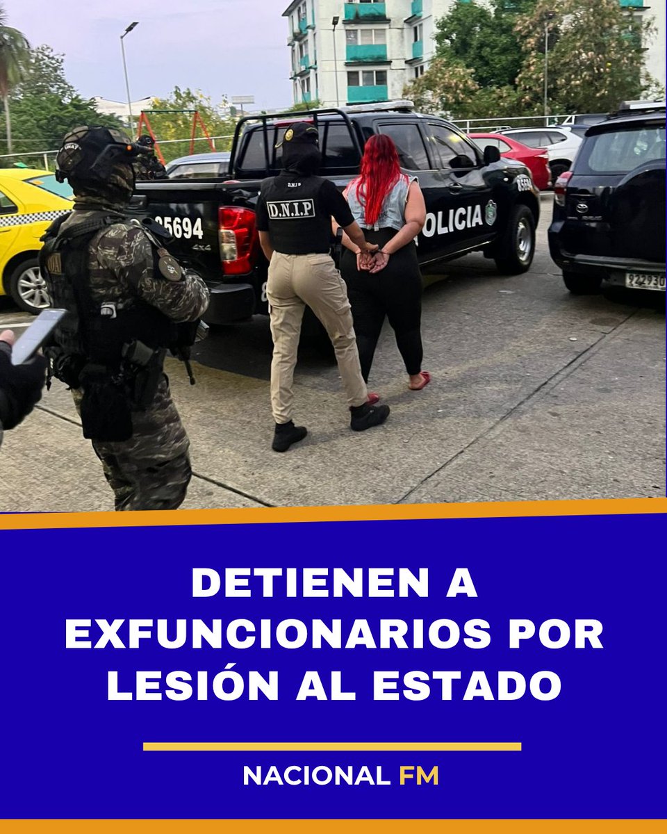 NacionalFm's tweet photo. La Procuraduría y la Fiscalía ejecutaron aprehensiones en San Miguelito, en el marco de la Operación Eco Distante, por presunto peculado en la Junta Comunal de Belisario Porras. https://t.co/RjVh92bV1F