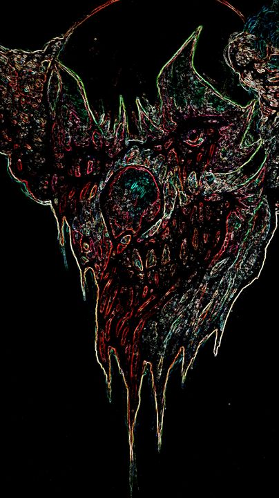 Art of the Day! "He Who Melts Face". Buy at: ArtPal.com/ArthurColeArt?…