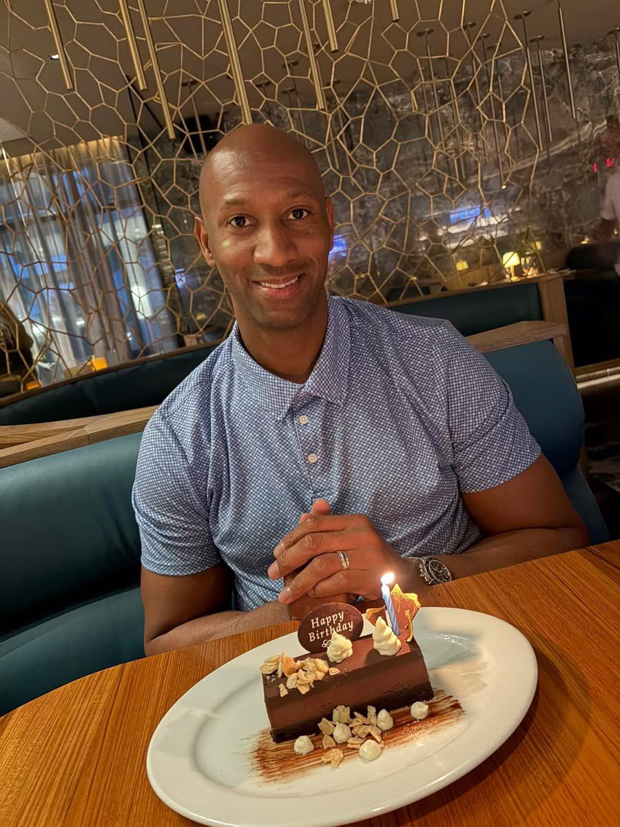 JerodWard1's tweet photo. What an Amazing 5/5/2026 with my Angels &amp; Friends...Thank You all for making the "50th" Unforgettable 🎂🎁🏆🏀🎈🎉#leadership #eatadversity #NBA #mindset #inspiration #motivation #blessed https://t.co/lh2CyaHPWr