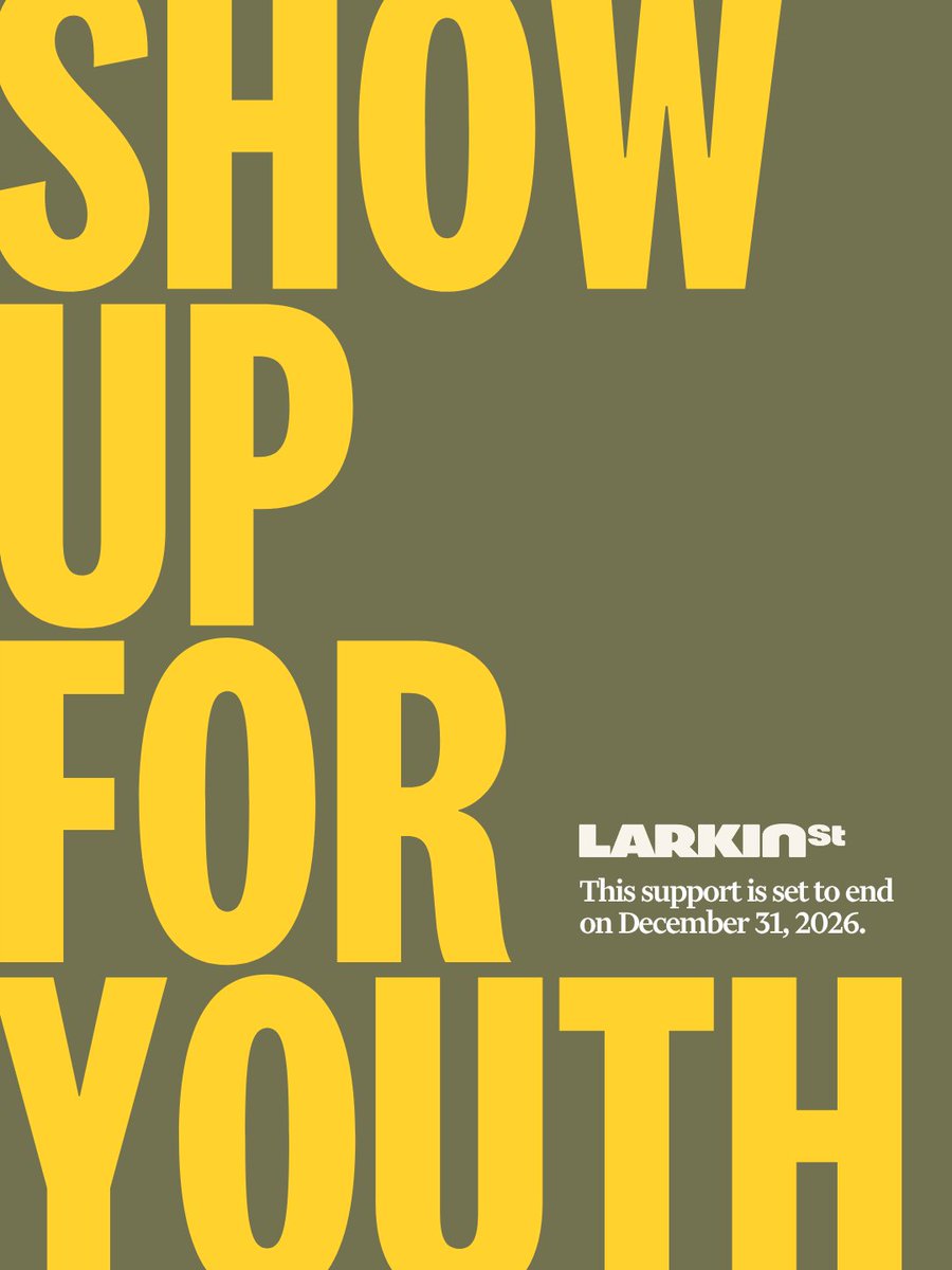 Larkin Street Youth Services tweet media