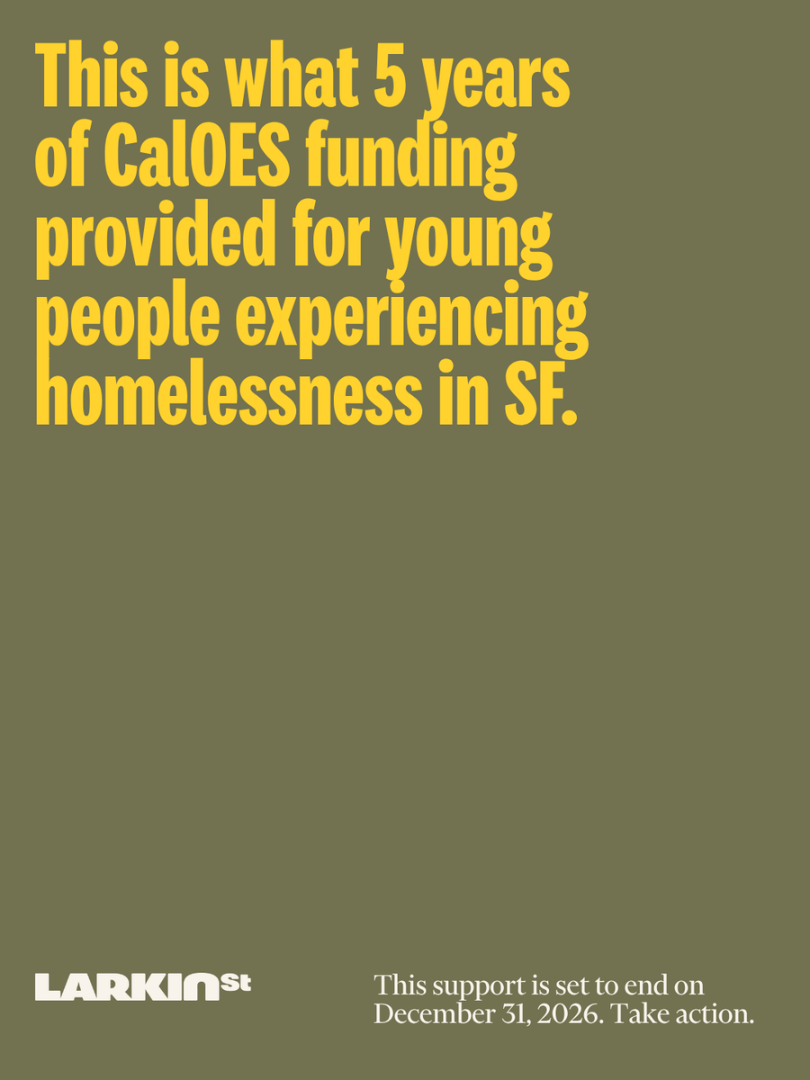Larkin Street Youth Services tweet media