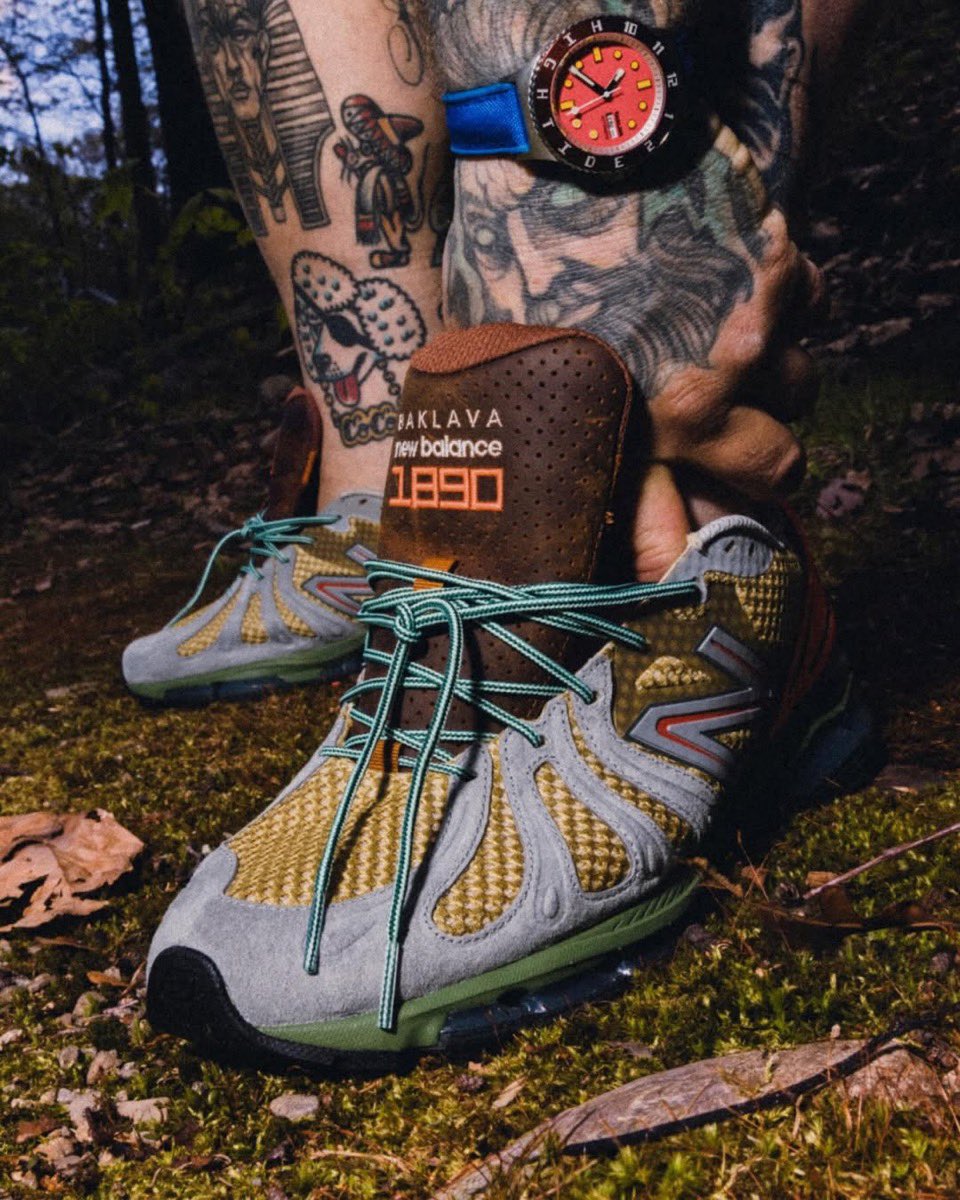 Action Bronson x New Balance『ABZORB 1890 “Planet Frog”』が発売