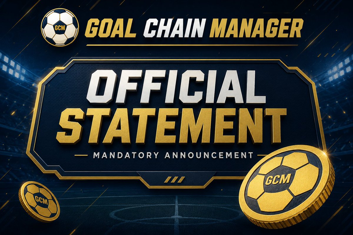 OFFICIAL STATEMENT: GOAL CHAIN MANAGER VISION &amp; FUTURE

Dear Miners and Community,

Due to recent questions and confusion regarding the KYC point system, we would like to provide this official clarification.

🚀 1. Who We Are &amp; Our Vision
Goal Chain Manager is an international