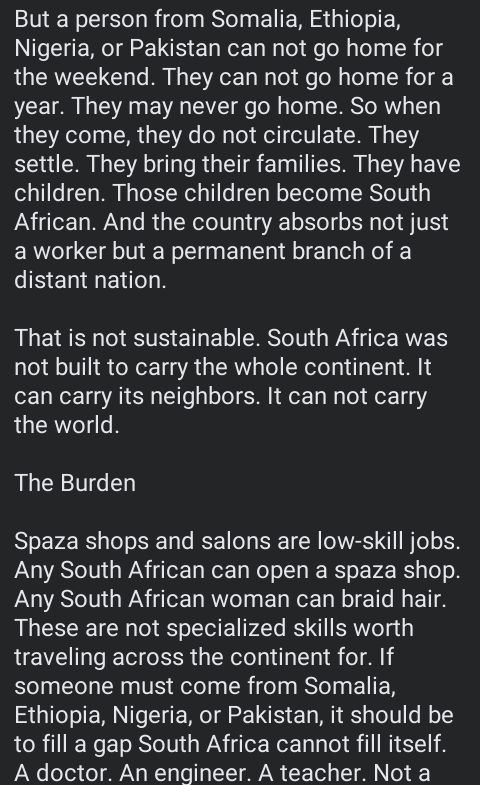 LESOTHO WOMAN SENDS A STRONG MESSAGE TO FOREIGNERS IN SOUTH AFRICA 
Ms Alice Mpeshe, from Lesotho, has elaborated on why South Africa should not be expected to carry the burden of the whole continent. 
'South Africans are not xenophobic. They are overwhelmed.' she says in one of