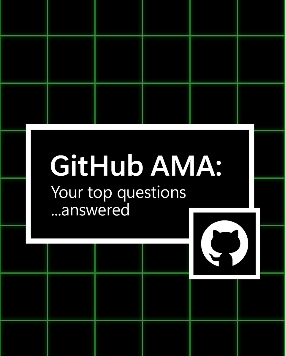 MSDevNo's tweet photo. Here we go with another GitHub AMA round. 👀 https://t.co/r5q5C1np97