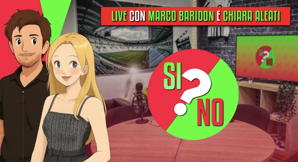BaridonMarco's tweet photo. Nuova puntata di ‘Si o no’ con @CAleati 🧨🧨

I problemi della Juventus, Alisson + Daffara, Yildiz e due possibili ritorni in estate ⚠️

QUI il video YouTube su @junews24com 

➡️ https://t.co/YeR1RGz4RU https://t.co/y3XlgOBTpO