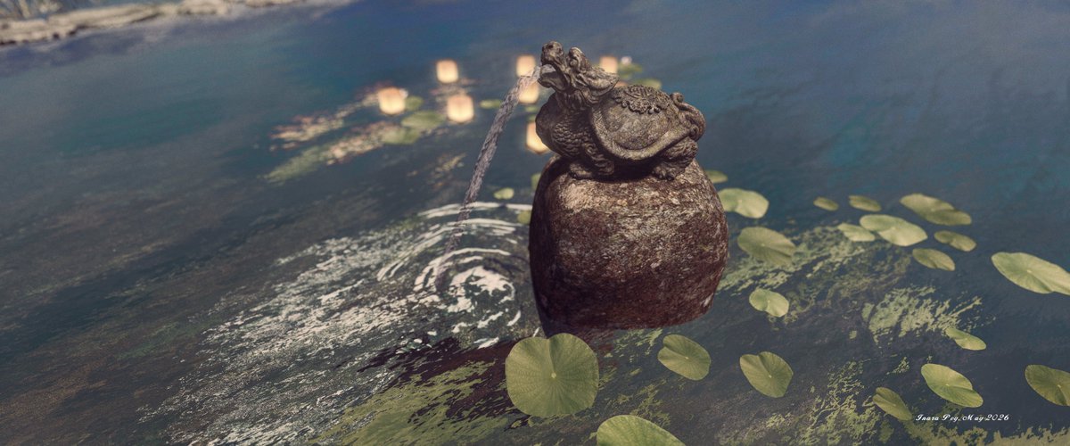 InaraPey's tweet photo. Exploring SL:

Astoria's Zen-on-water in Second Life - https://t.co/wc1JWSE6NT -    #SL #SecondLife #ExploringSecondLife https://t.co/W3DUVRrqMI