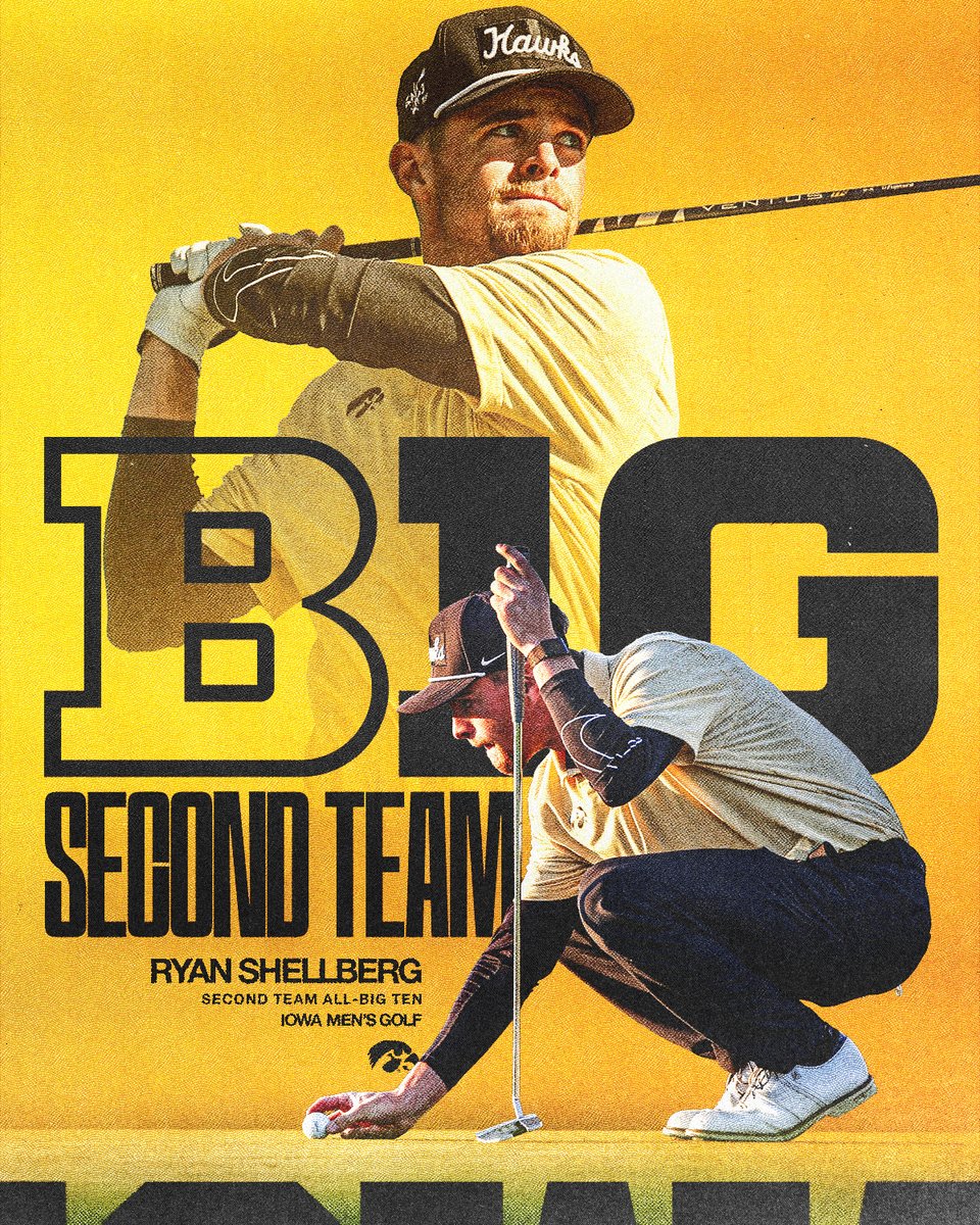 Iowa Hawkeye Golf tweet media