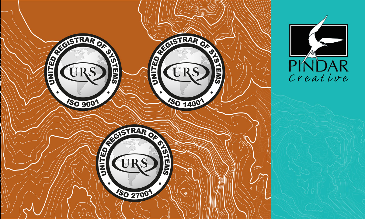 PindarCreative's tweet photo. We have renewed our triple ISO certification: ISO 9001 for quality, ISO 14001 for environmental management, and ISO 27001 for data security. 3 standards. One promise - to be the most trusted name in cartography and travel publicity. #ISO9001 #ISO14001 #ISO27001 #PindarCreative https://t.co/lMYHjz4tAW