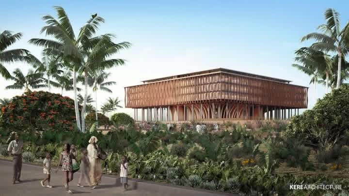🏛️ La nouvelle Assemblée nationale du Bénin prend forme à Porto-Novo 🇧🇯
Un chantier moderne et ambitieux à l’image du pays. 

La livraison est prévue prochainement et le résultat s’annonce impressionnant ✨

#NoLimit229