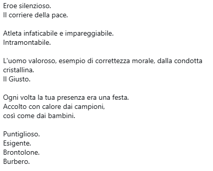 LegnanoVNG's tweet photo. Paraules d'amor de na Lisa Bartali cap a son avi en l'aniversari de la mort del Ginettaccio, del seu perfil d'Instagram:
#ginobartali https://t.co/tFZWqRoZ7L