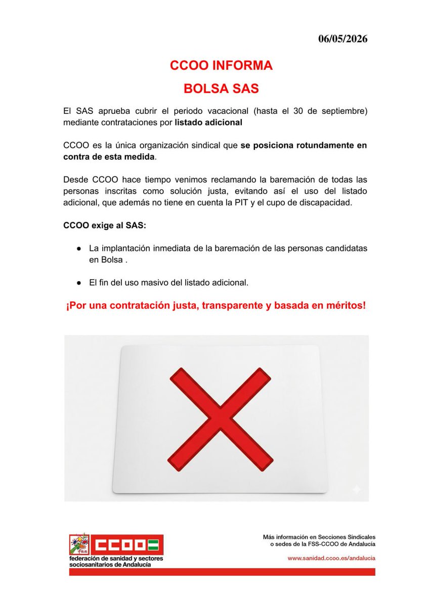 AgsCcoo's tweet photo. ‼️ Informamos de novedades importantes sobre Bolsa SAS https://t.co/E8AXEp3C2t