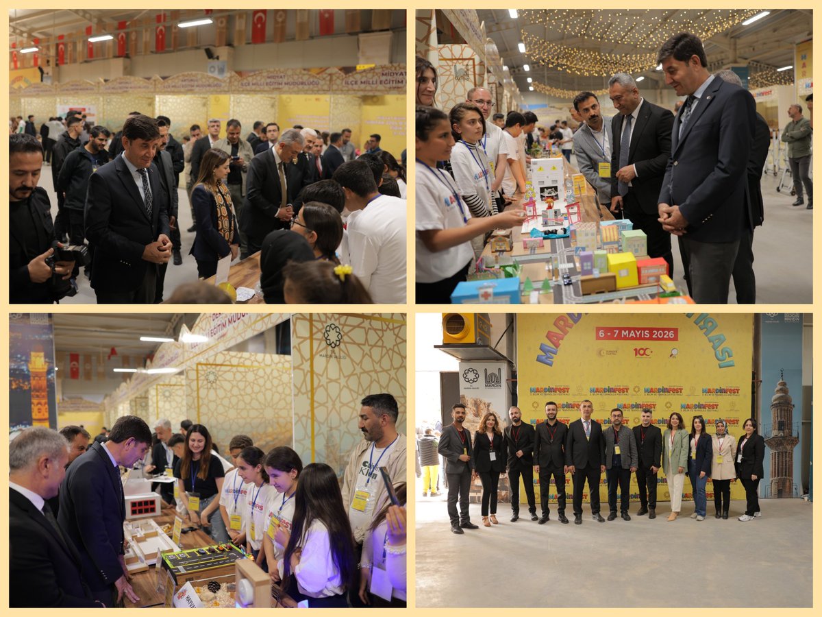 3. Mardin Bilim ve Teknoloji Festivali #MARDİNFEST

İl Millî Eğitim Müdürlüğümüz öncülüğünde, “Geleceği Tasarla” temasıyla düzenlenen #MARDİNFEST’in açılışı Artuklu Fuar Alanı’nda gerçekleştirildi. 🇹🇷

Saygı duruşu ve İstiklal Marşı ile başlayan programda İl Millî Eğitim