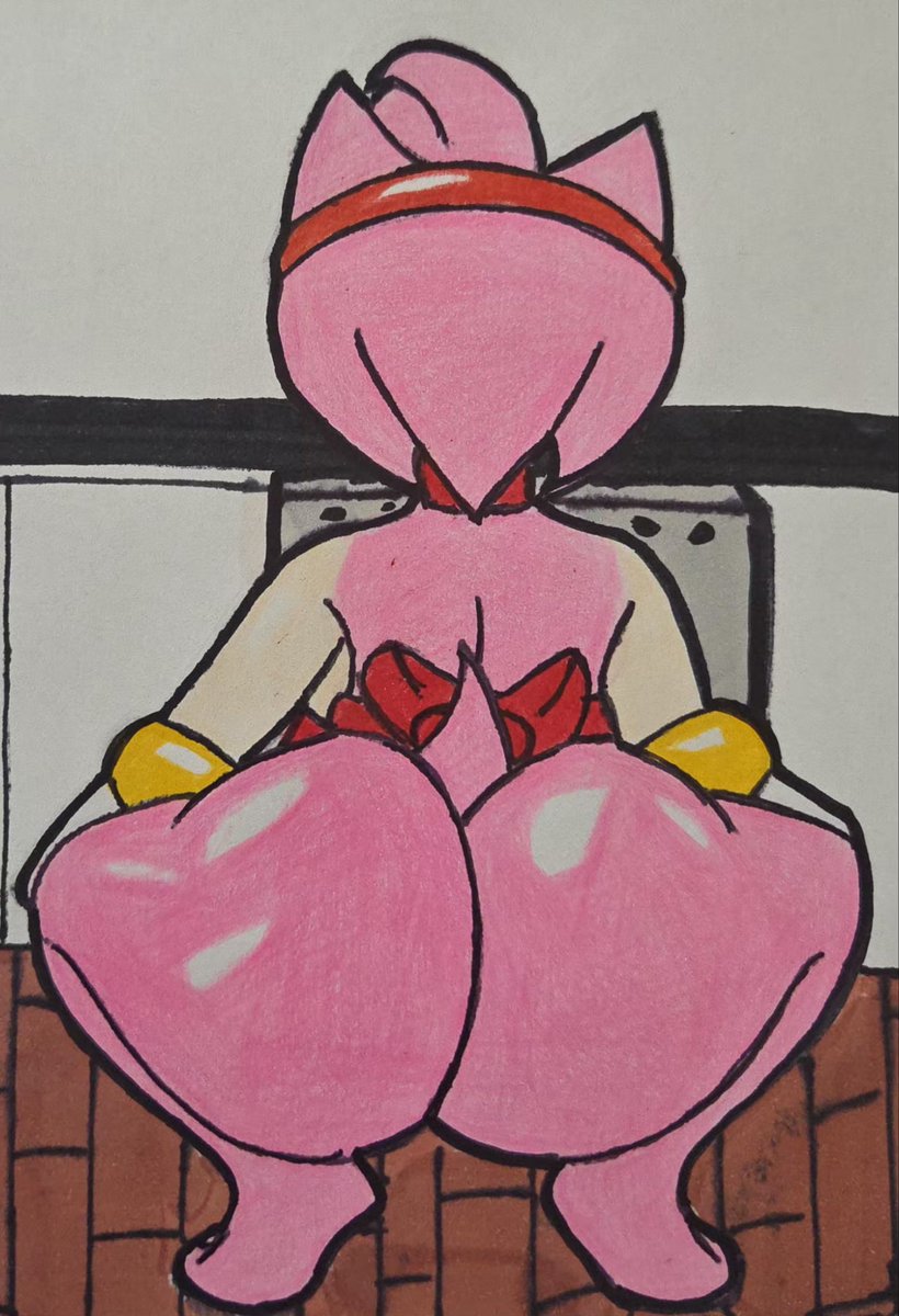 Chiwennie17's tweet photo. All I ask her was just to check on the cake....

#Amy #Amyrose #Ass #Booty #Sonic https://t.co/1e5j70OinP