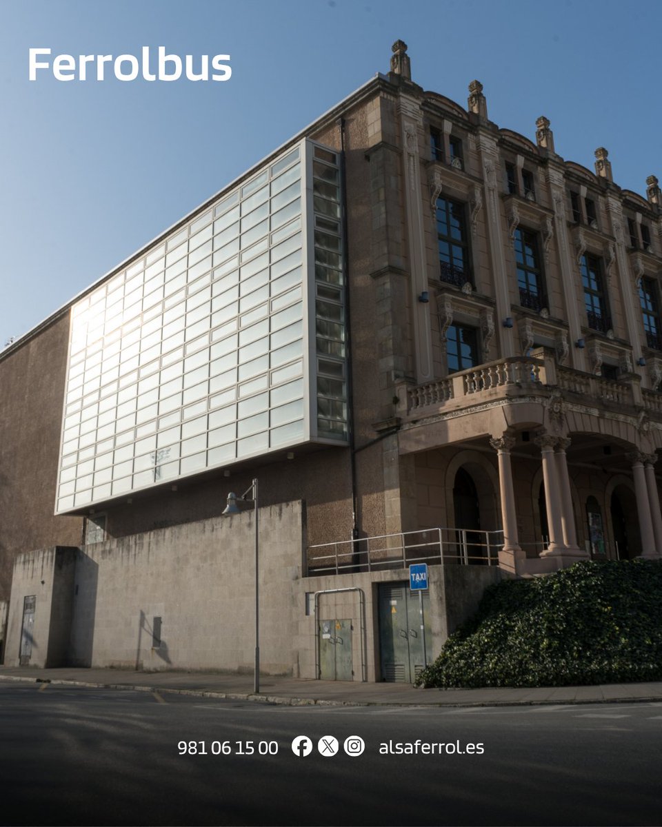 Ferrolbus's tweet photo. 🎭 El Teatro Jofre es mucho más que un edificio histórico: es el gran referente cultural de Ferrol.

🎻🩰 En él podrás disfrutar de conciertos, danza, teatro, magia y actividades familiares, convirtiéndolo en un plan imprescindible… porque siempre hay algo nuevo que descubrir 👏 https://t.co/TwPPG311Sz