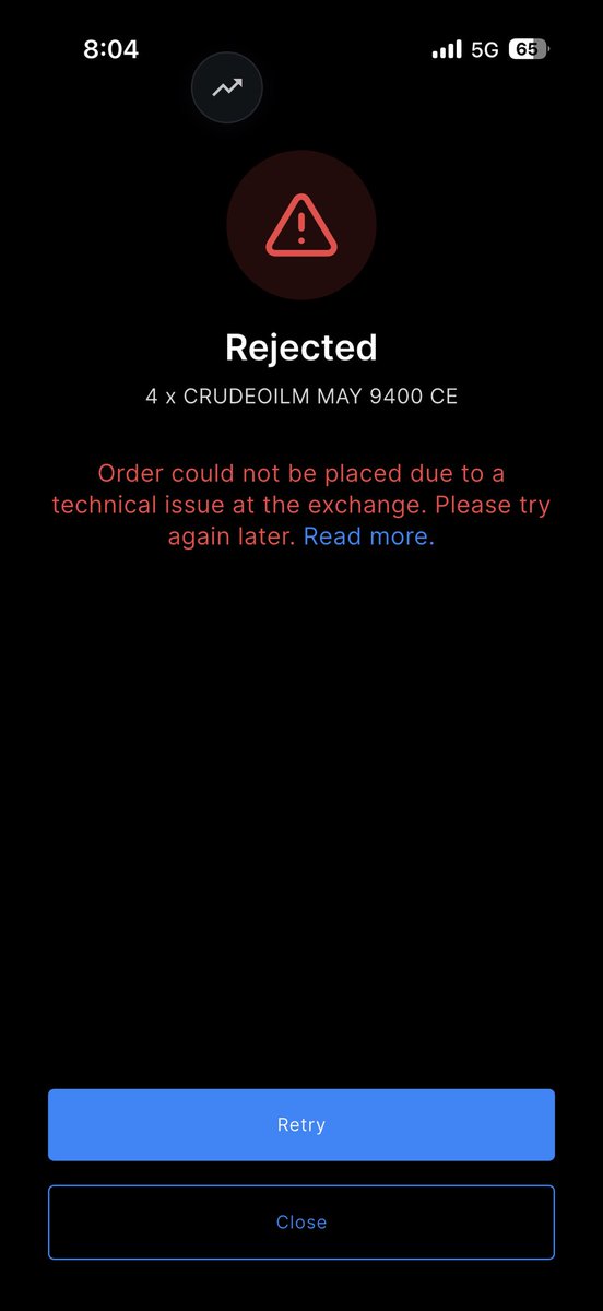 Krn6595's tweet photo. @MCXIndialtd  not able to sell my order my all capital has been vanished what to do now ??? Ur customer service is pathetic https://t.co/EmpagRD61f