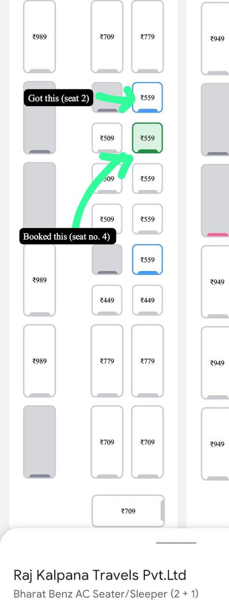 Prasoon245's tweet photo. @abhibus Booked Seat 4, gave Seat 2 for AZ5681274146. Journey completed in discomfort. Case ID 15010529 closed with template reply. Refund my money or see you in consumer court.
@RajKalpanaTravels #AbhiBusScam #ConsumerRights #RajKalpanaTravels #Refund @jagograhakjago https://t.co/tadOAPh05R
