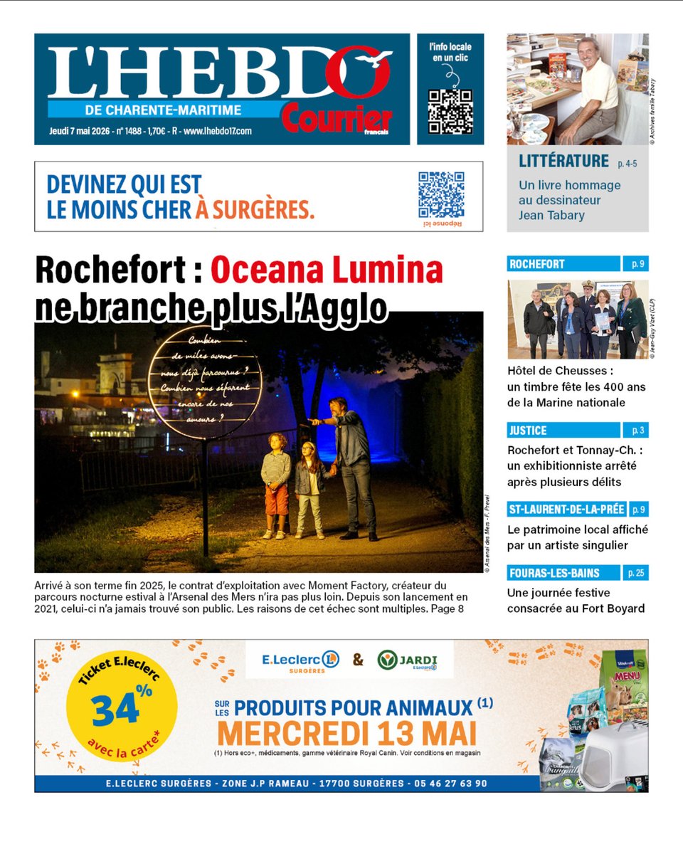 L'Hebdo de Charente-Maritime tweet media
