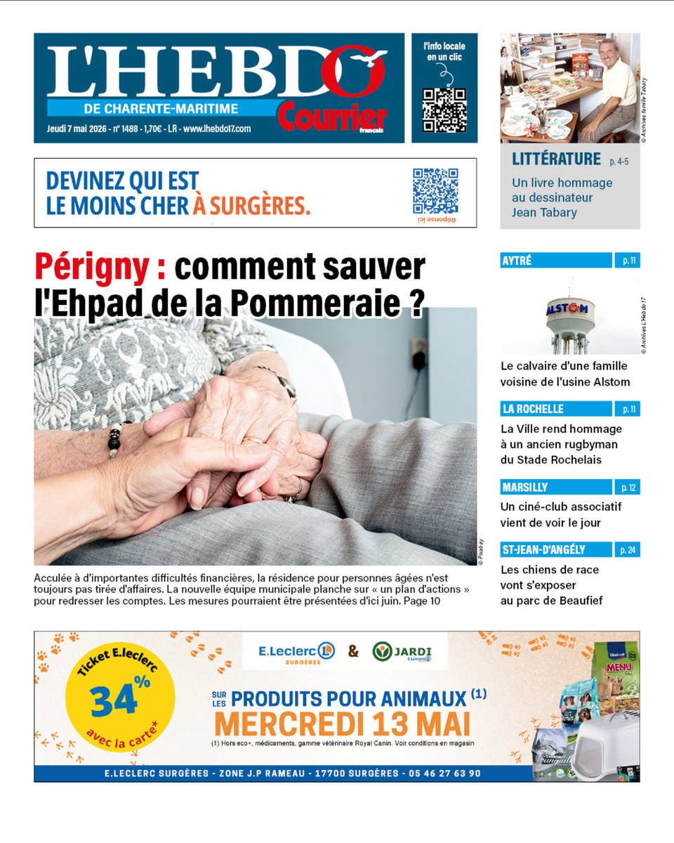 L'Hebdo de Charente-Maritime tweet media