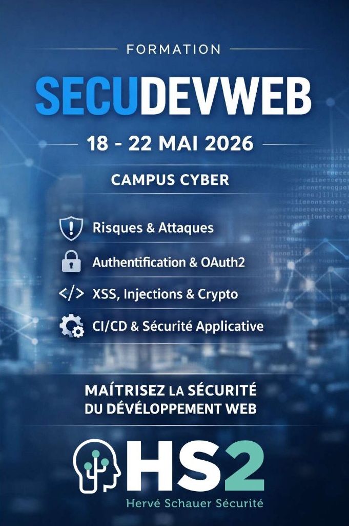 HS2 (Hervé Schauer Sécurité) tweet media