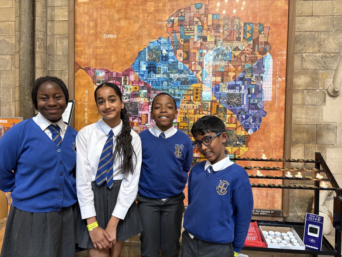 StMattsSch's tweet photo. Our Faith Leaders visited Southwark Cathedral today to hand in our collection for the Bishop’s Lent Call Appeal. They enjoyed being part of the service with other schools to celebrate this important annual event. https://t.co/dUH96rGuRK