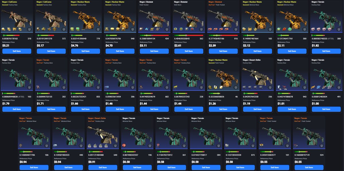 kolyablyat's tweet photo. Hey y’all, long time no see. I’m getting married! To have some more funds to kickstart our lives, I need to sell my inventory. Everything is for sale including my full Negev collection. 

Can take any payment method, I am in a bit of a hurry to sell as well. DM's are open. :)
https://t.co/XSkNQwRnks