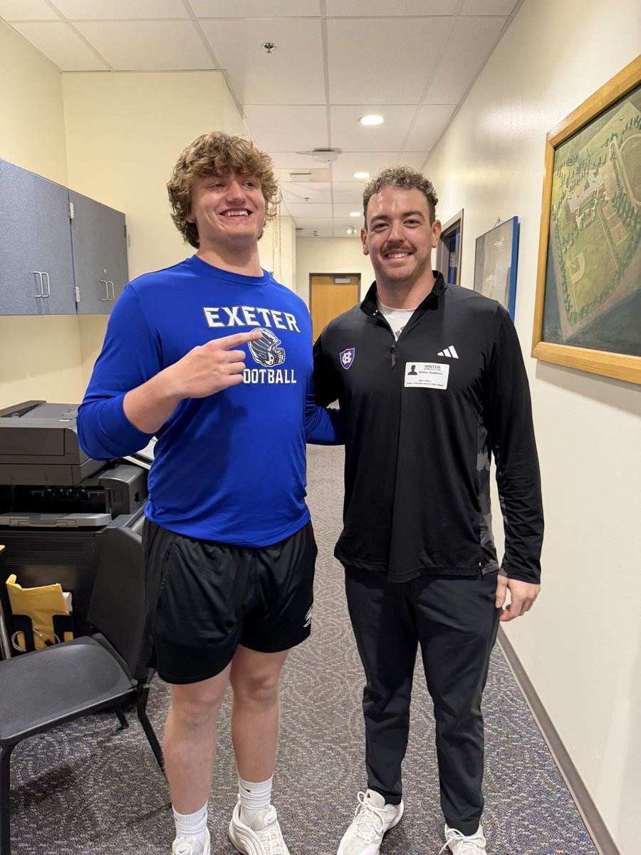 WyattRichardX's tweet photo. Thank you for coming and showing love at the X today @CoachDaddona ‼️‼️
@CoachBadinger @ExeterTwpFB @coachcurtis42 https://t.co/O37hCjcFuZ