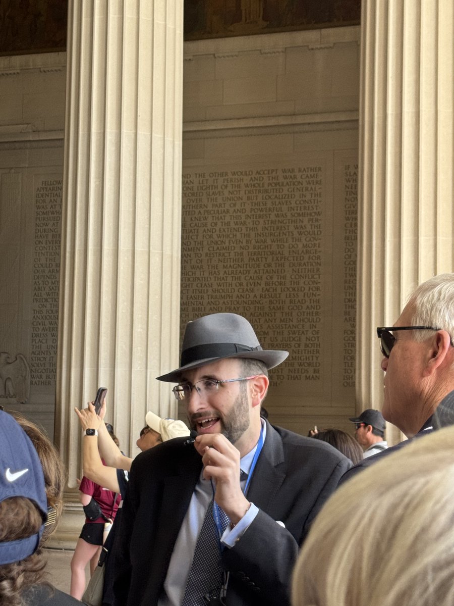 Irit_Tratt's tweet photo. As America prepares to commemorate 250 years of independence, it was a pleasure to join @tikvahfund  and Rabbi Meir Soloveichik in Washington, DC, to explore the Jewish meaning of America, examine our nation's rich history, and learn more about the heroic statesmen behind the American Revolution. The gathering included an evening of enlightening conversation with @cjscalia @AEI, son of the late Supreme Court Justice Antonin Scalia.