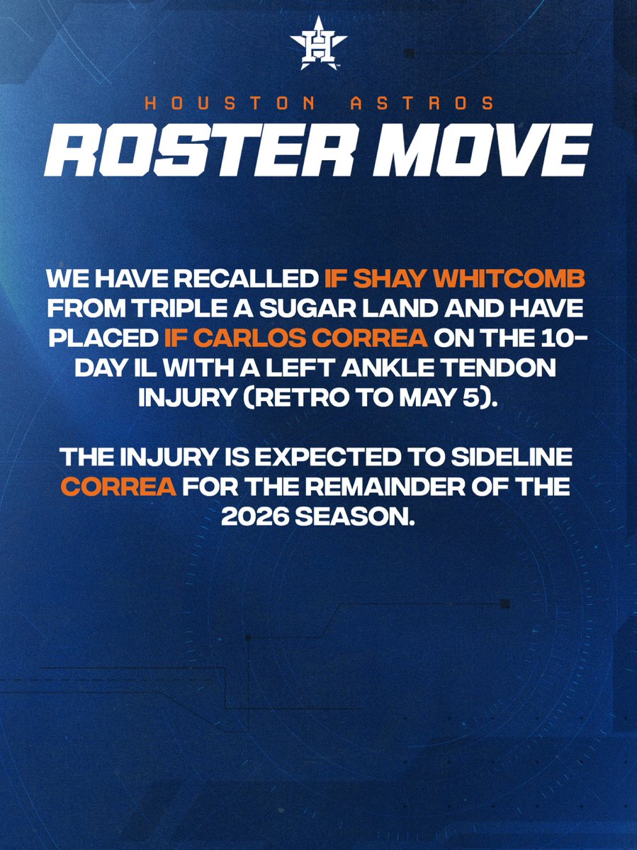 Houston Astros tweet media
