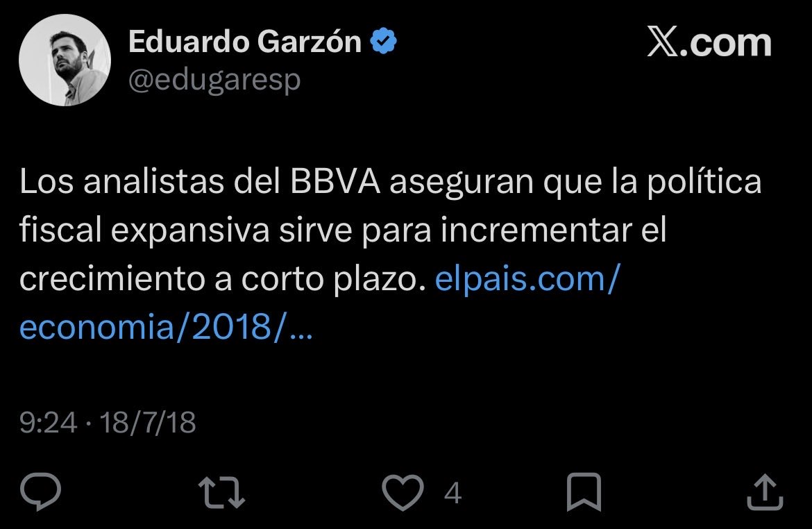 olerele13's tweet photo. @edugaresp @Jongonzlz @juanrallo Jajaja menudo máquina. Dinos cuando exactamente hay que fiarse de BBVA? https://t.co/oC0Rl9t887