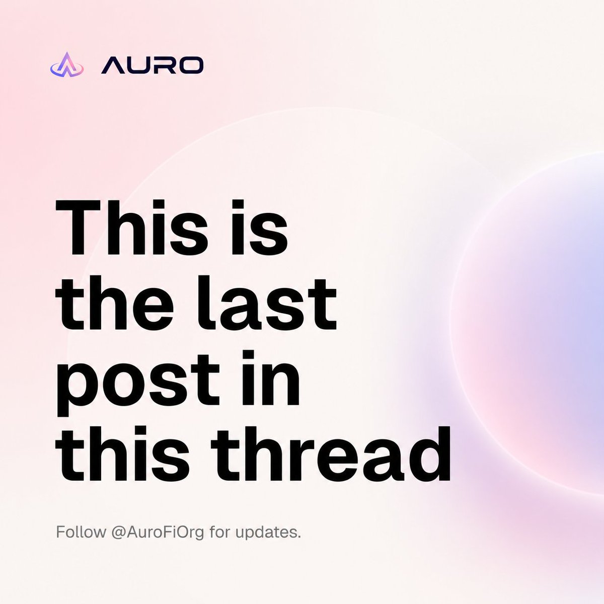 Auro Finance tweet media