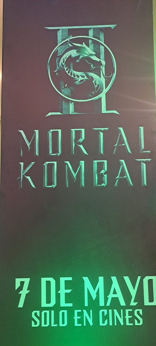 Que hermoso ganarse entradas para un Avant Premiere. #MortalKombat2
Me gustó muchísimo la película, no es un 10 pero menos de 8 no es. Karl Urban es genial como Jhonny Cage.
