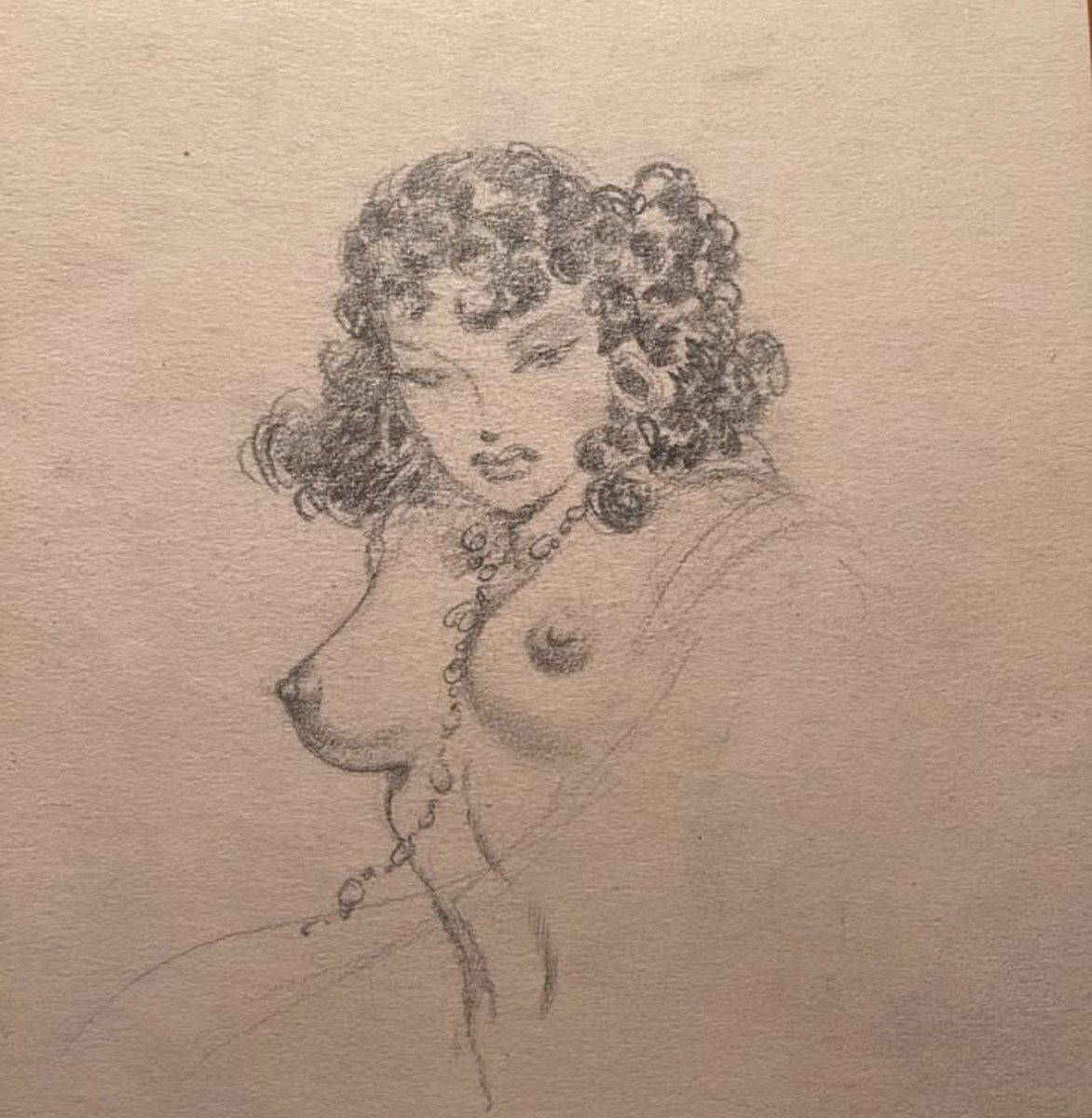 A sketch from 1955. #frazettagirls