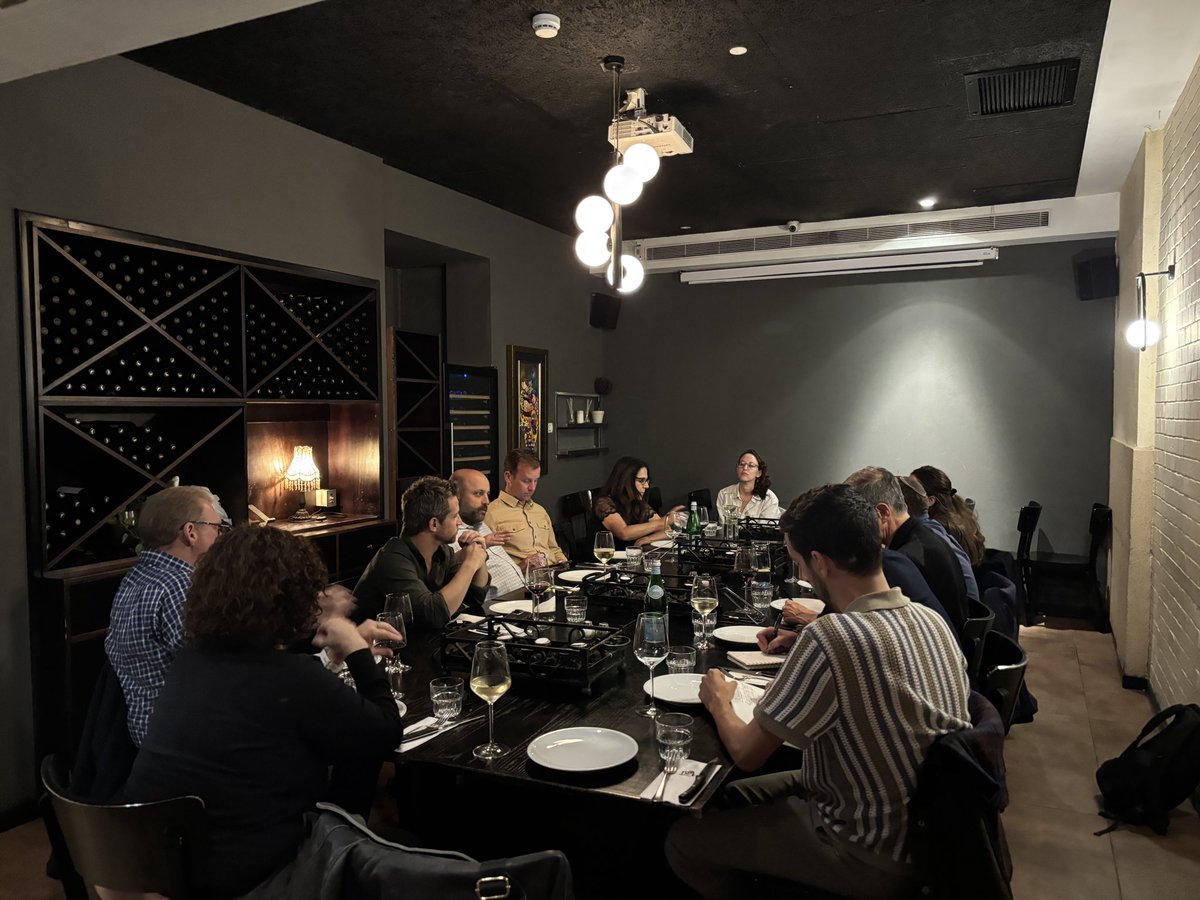 MediaCentralJer's tweet photo. Great minds. Real conversations.

MediaCentral welcomed Dr. Eyal Hulata and top journalists for an insightful evening on regional affairs.

#MediaCentral #Dialogue #Leadership https://t.co/tdvI1PwF32