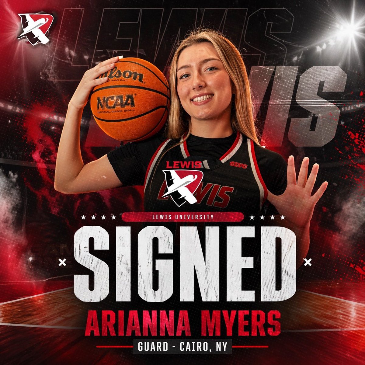 Lewis Women’s Basketball 🏀🔴⚪️ tweet media