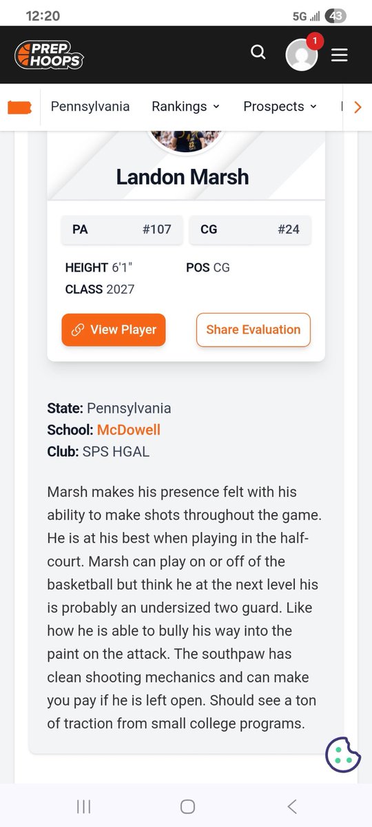 Landon Marsh tweet media