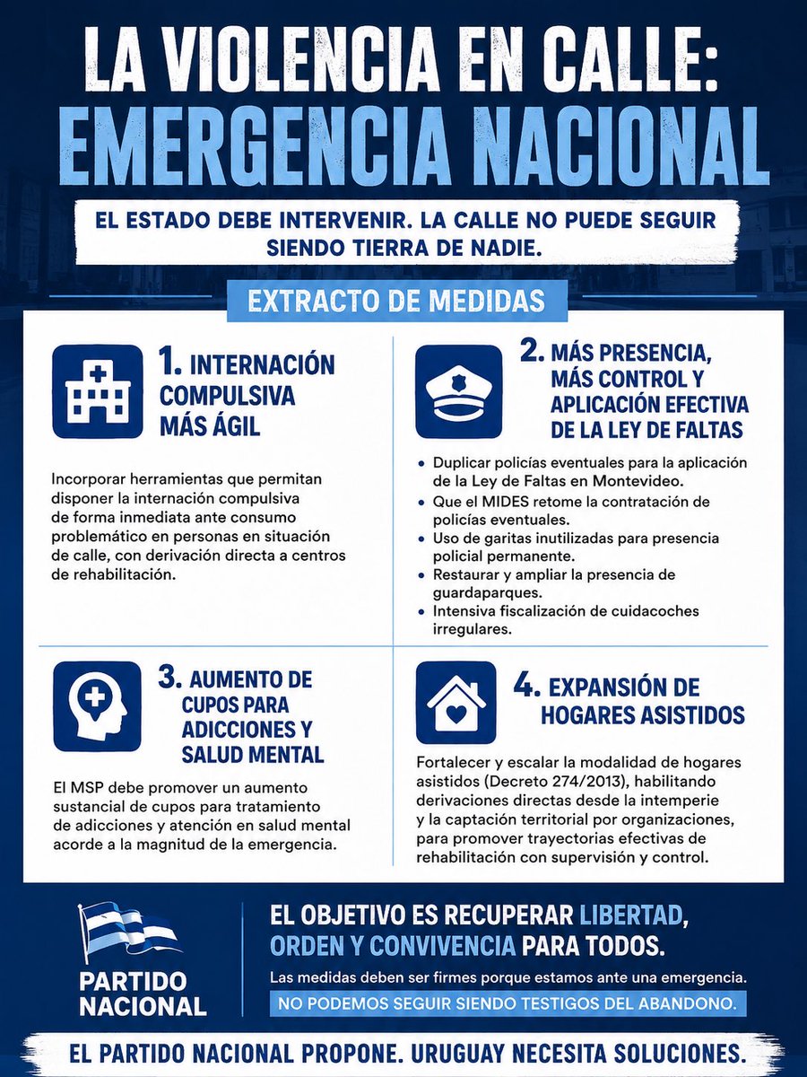 rodrigoblas_'s tweet photo. Es por ahí !!! @PNACIONAL le plantea al  Gobierno medidas inmediatas para recuperar el uso y goce de los espacios públicos para todos . Es URGENTE . @Herrerismo https://t.co/cS8C8AXd2J