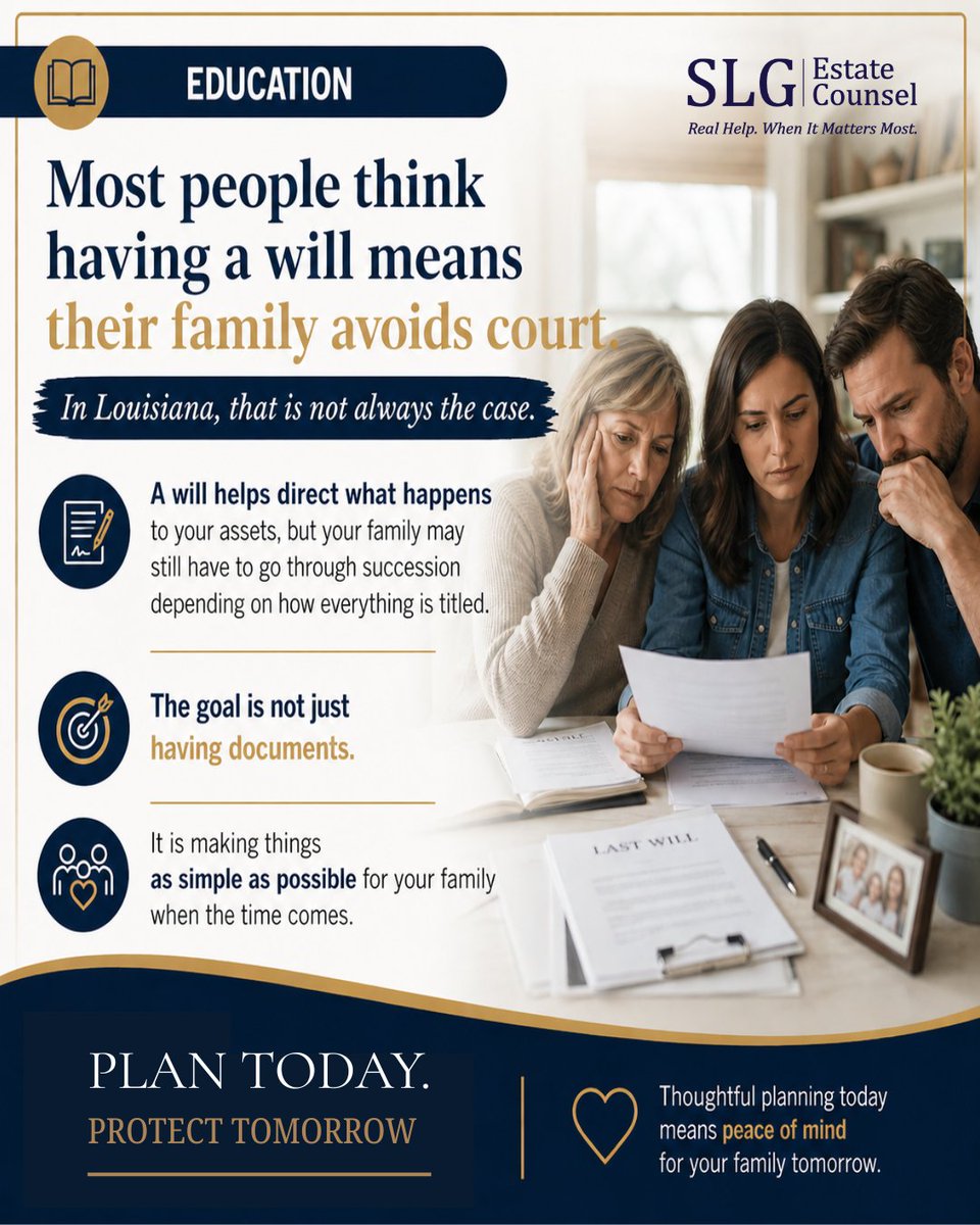 Brad_P_Scott's tweet photo. #ProbateAttorney #EstatePlanning #LouisianaEstatePlanning #LouisianaLaw #SuccessionLouisiana #LouisianaAttorney #ProbateProcess #AvoidProbate #SuccessionProcess #AssetProtection #PlanAhead #ProtectYourFamily #PeaceOfMind #InheritancePlanning #LouisianaLaw https://t.co/iAD3NYVLP9