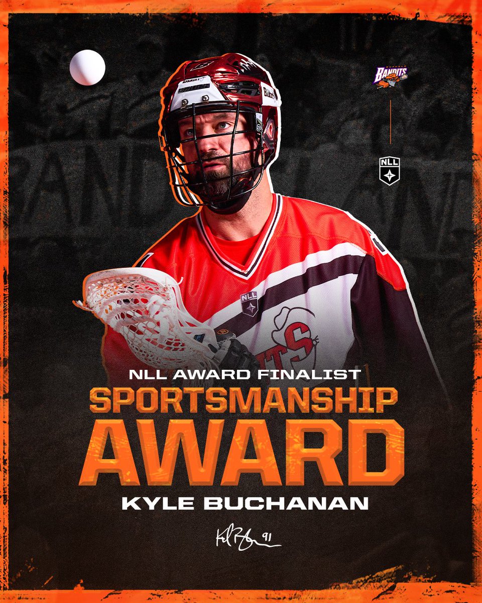 NLLBandits's tweet photo. Congratulations to Kyle Buchanan who has been named a finalist this year for the NLL Sportsmanship Award! 👏

 More » https://t.co/beFKjqy3zF https://t.co/pLoye1xhZ4